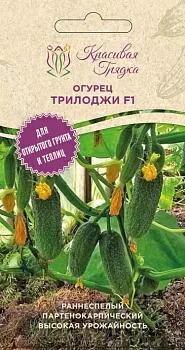 Огурец Трилоджи F1 (Красивая Грядка)